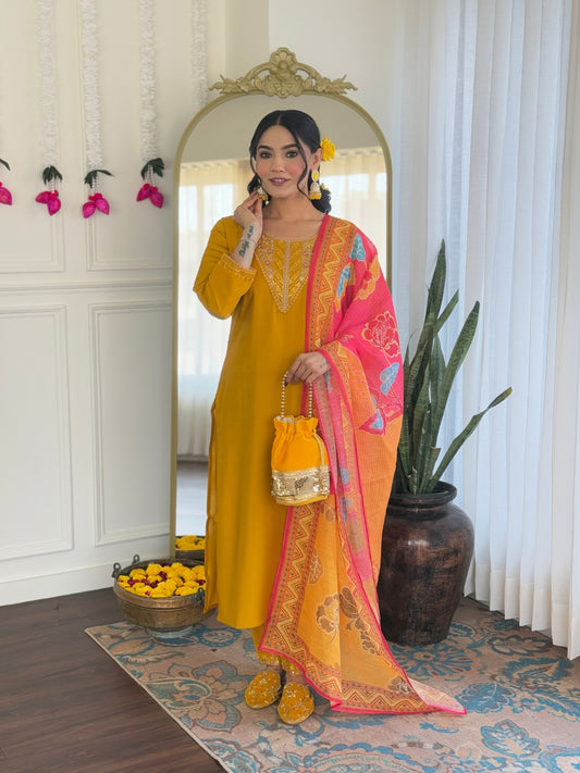 Iravati - A fresh bloom-inspired kurti with soft charm