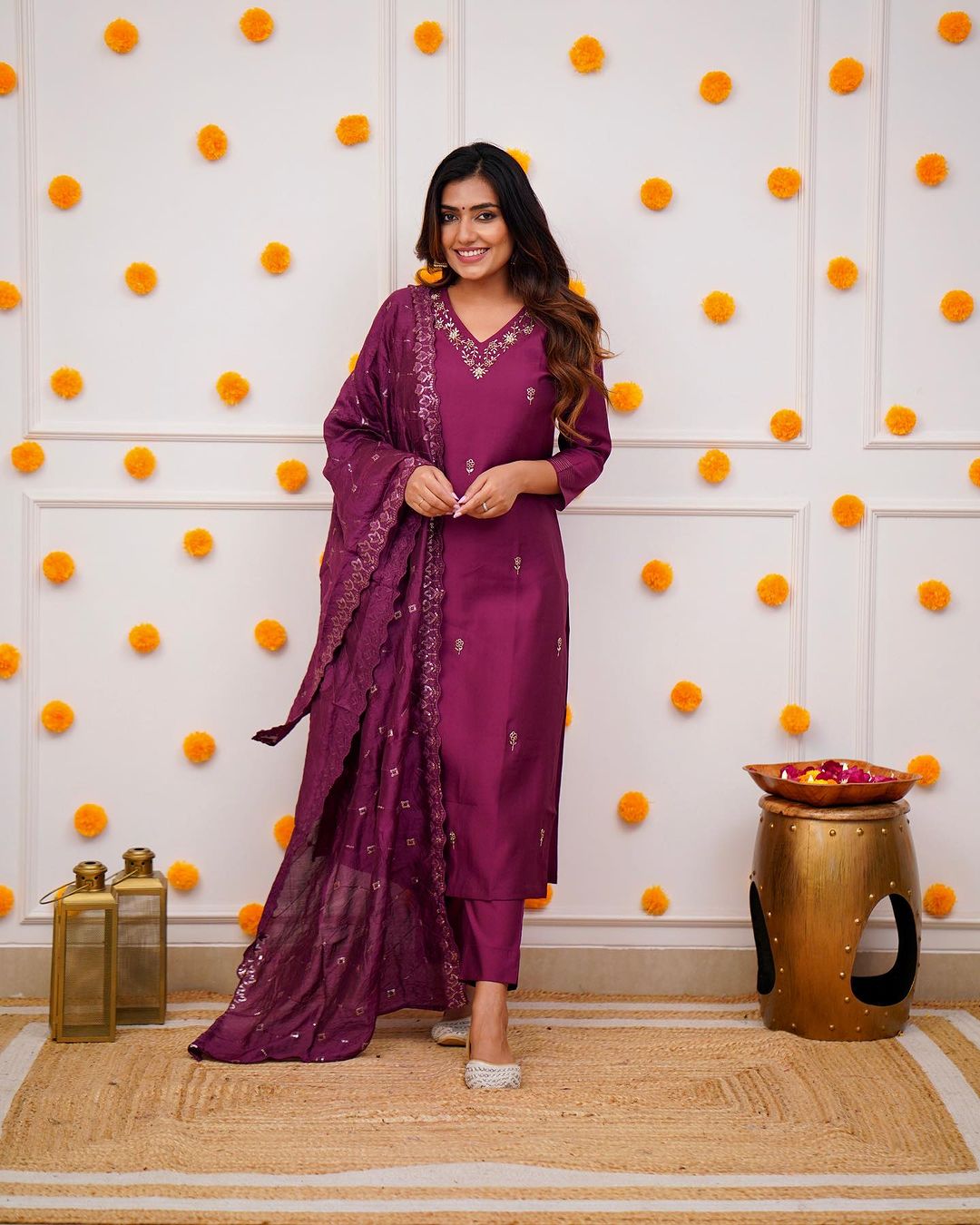 Mokshita - A divine-inspired kurti crafted for elegance (Pink)