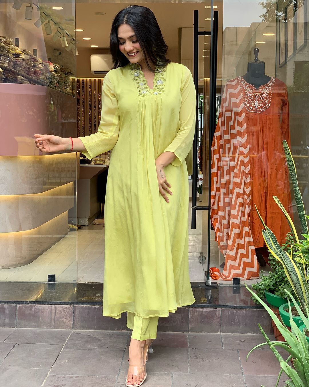 Prisha - A soft and subtle kurti for everyday elegance (Yellow)