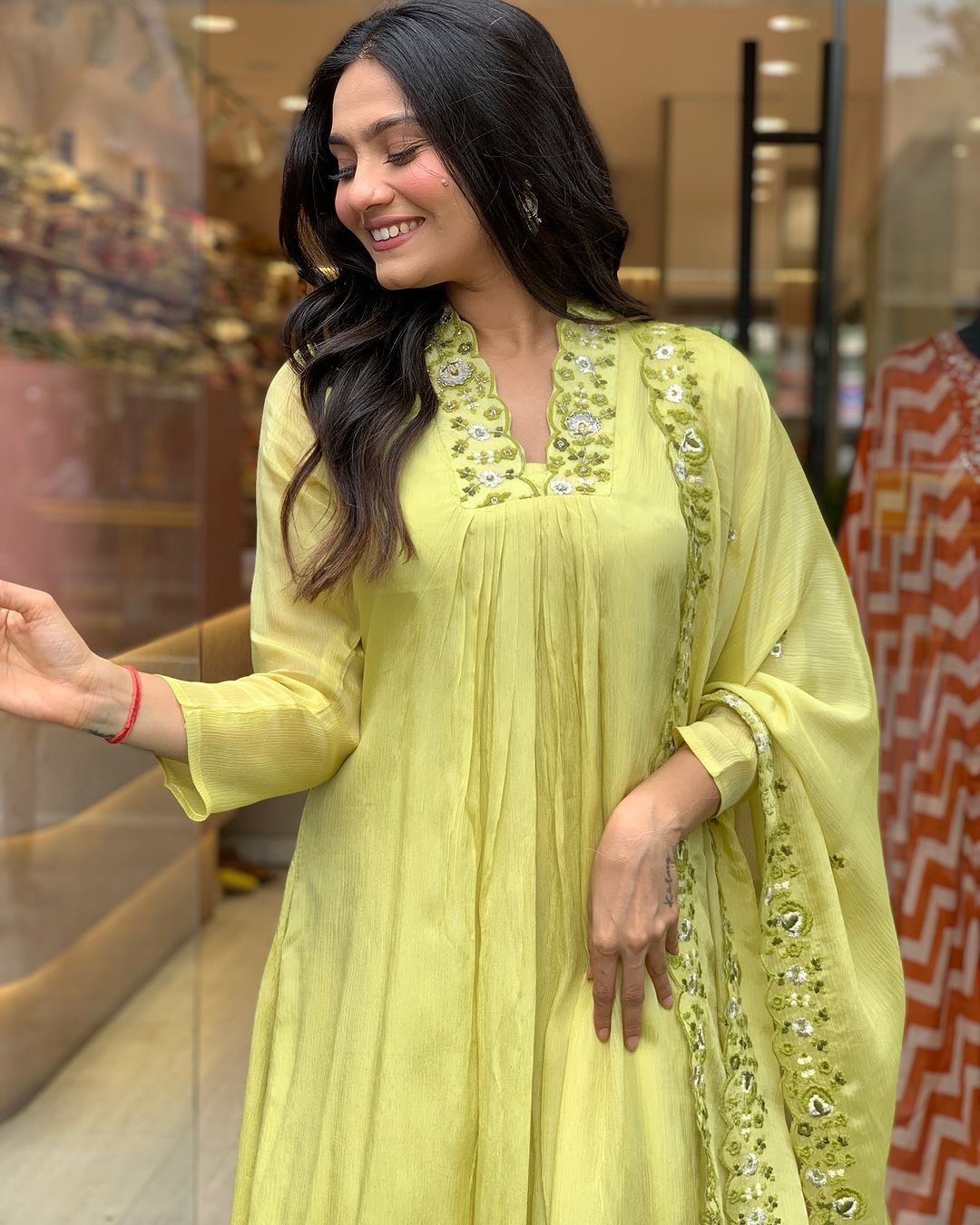 Prisha - A soft and subtle kurti for everyday elegance (Yellow)