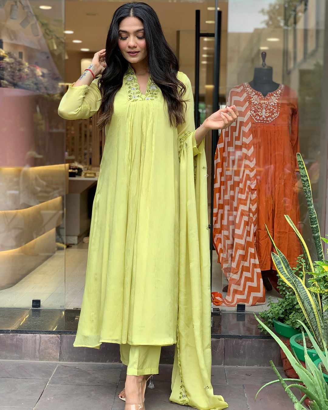 Prisha - A soft and subtle kurti for everyday elegance (Yellow)