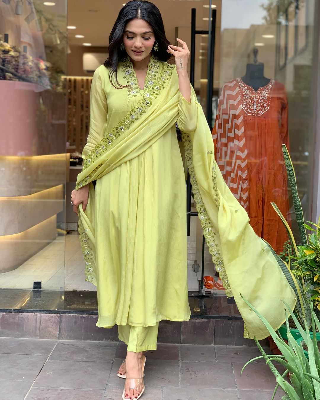 Prisha - A soft and subtle kurti for everyday elegance (Yellow)