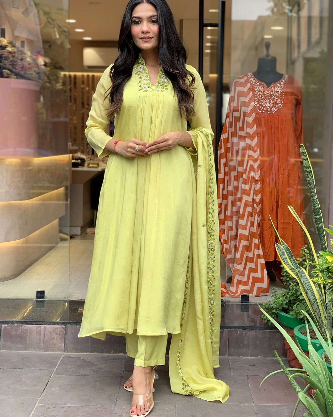 Prisha - A soft and subtle kurti for everyday elegance (Yellow)