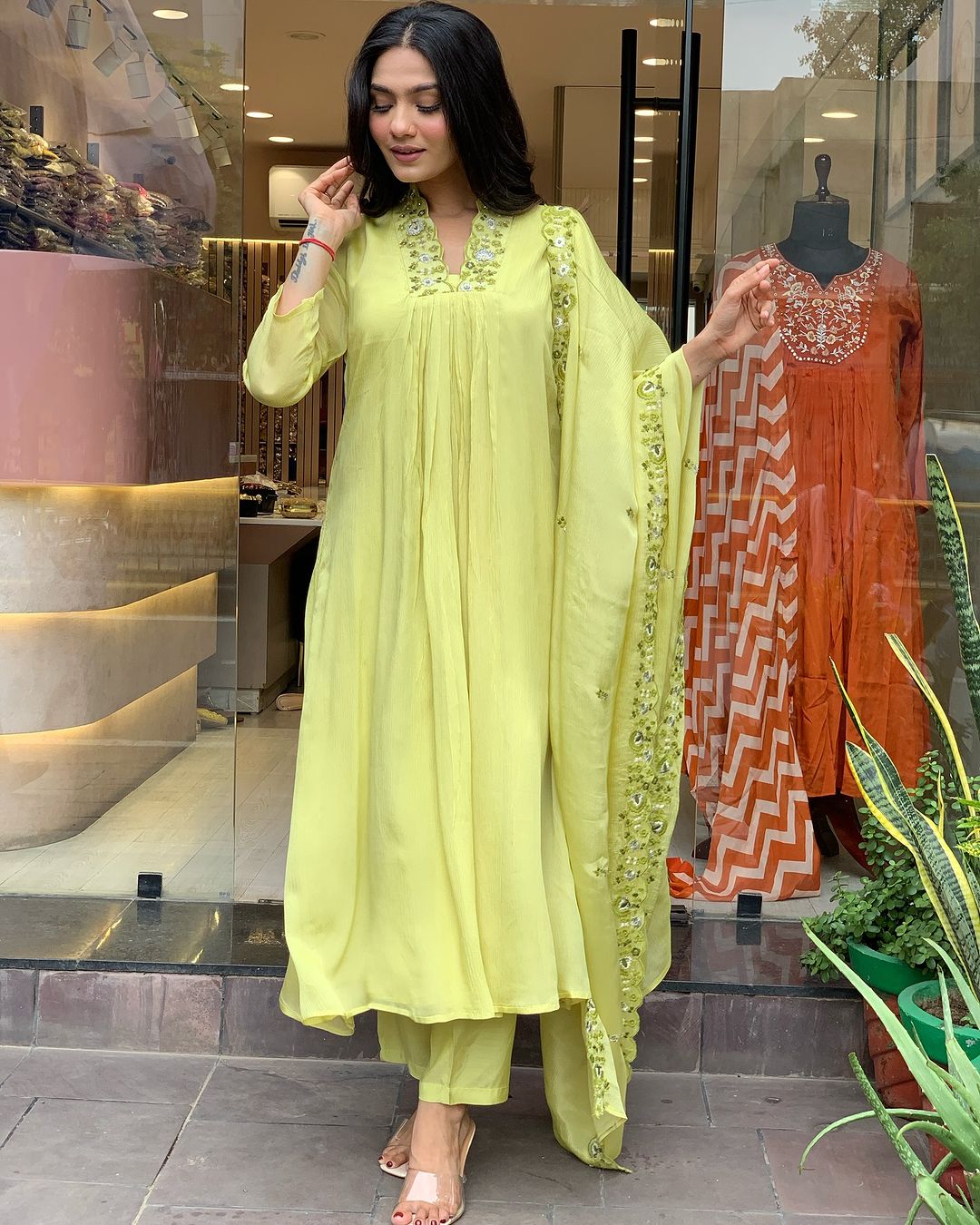 Prisha - A soft and subtle kurti for everyday elegance (Yellow)