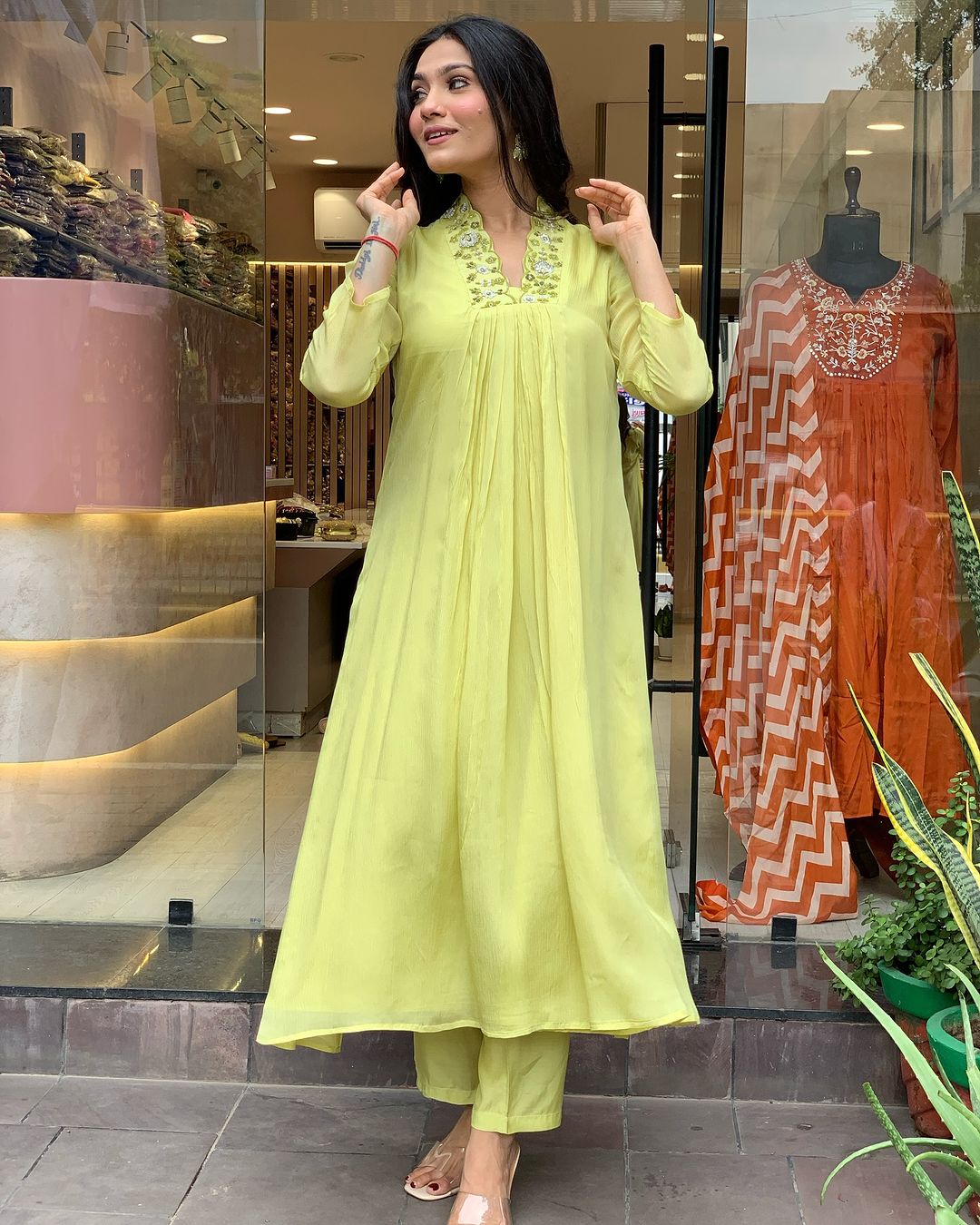 Prisha - A soft and subtle kurti for everyday elegance (Yellow)