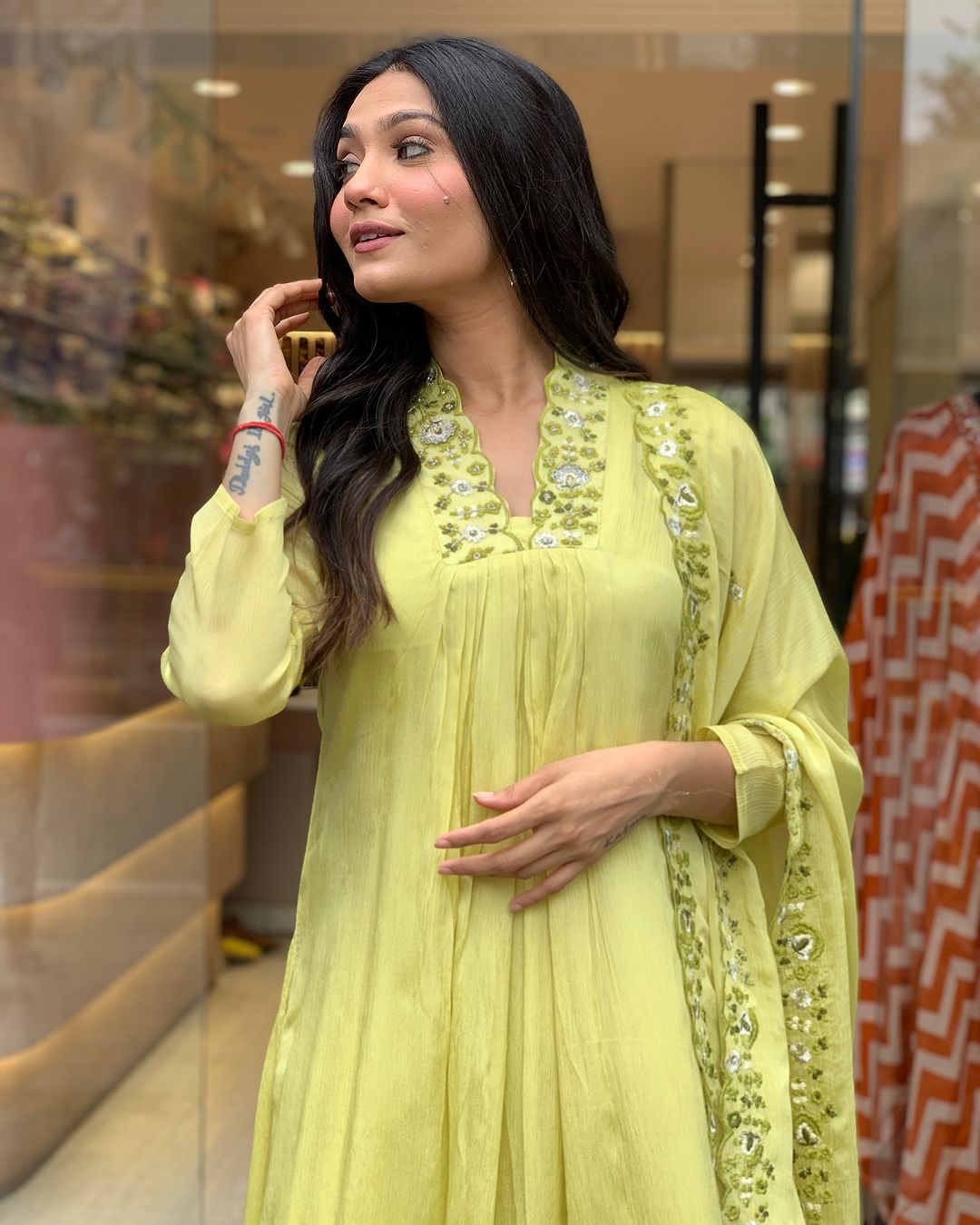 Prisha - A soft and subtle kurti for everyday elegance (Yellow)