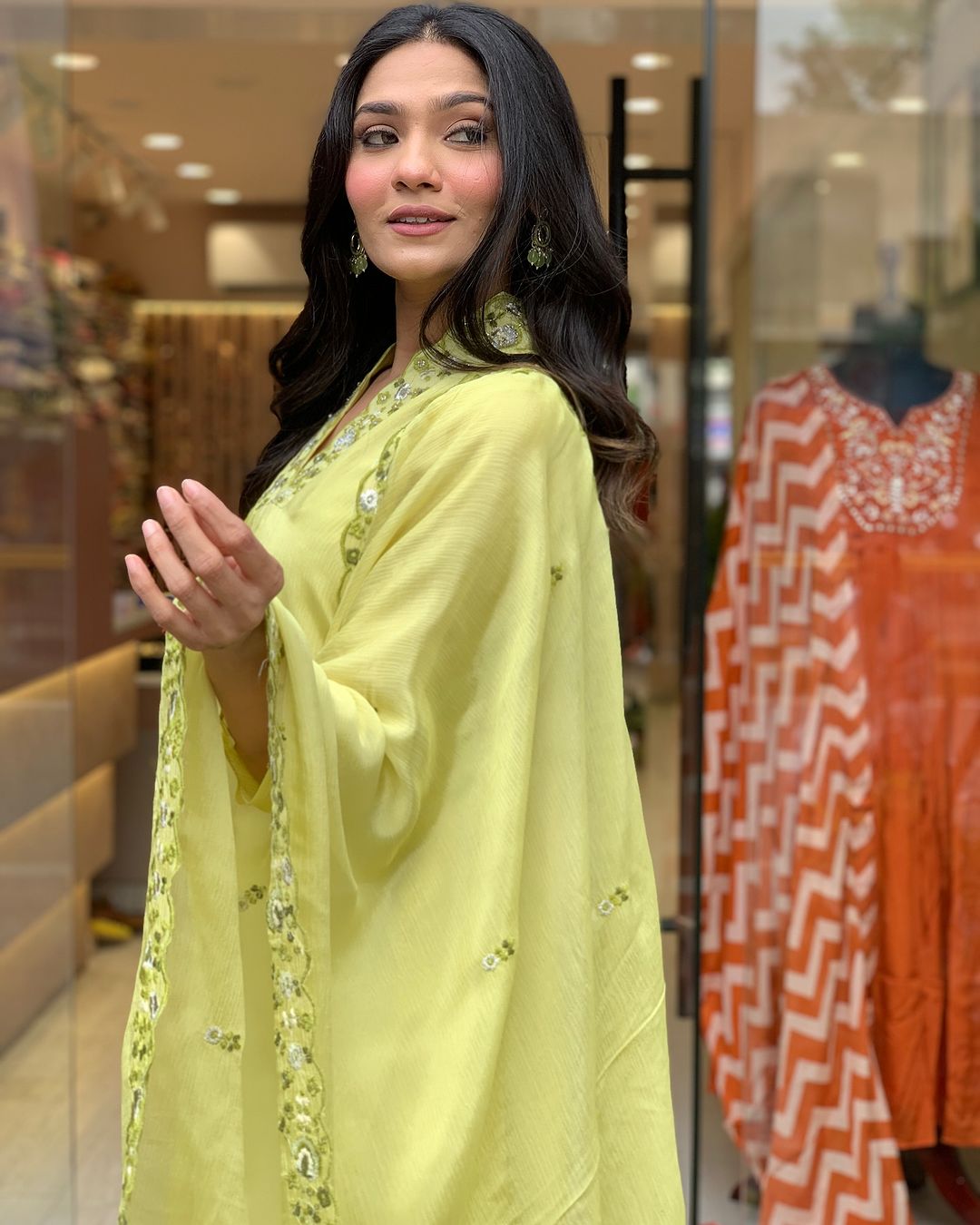 Prisha - A soft and subtle kurti for everyday elegance (Yellow)
