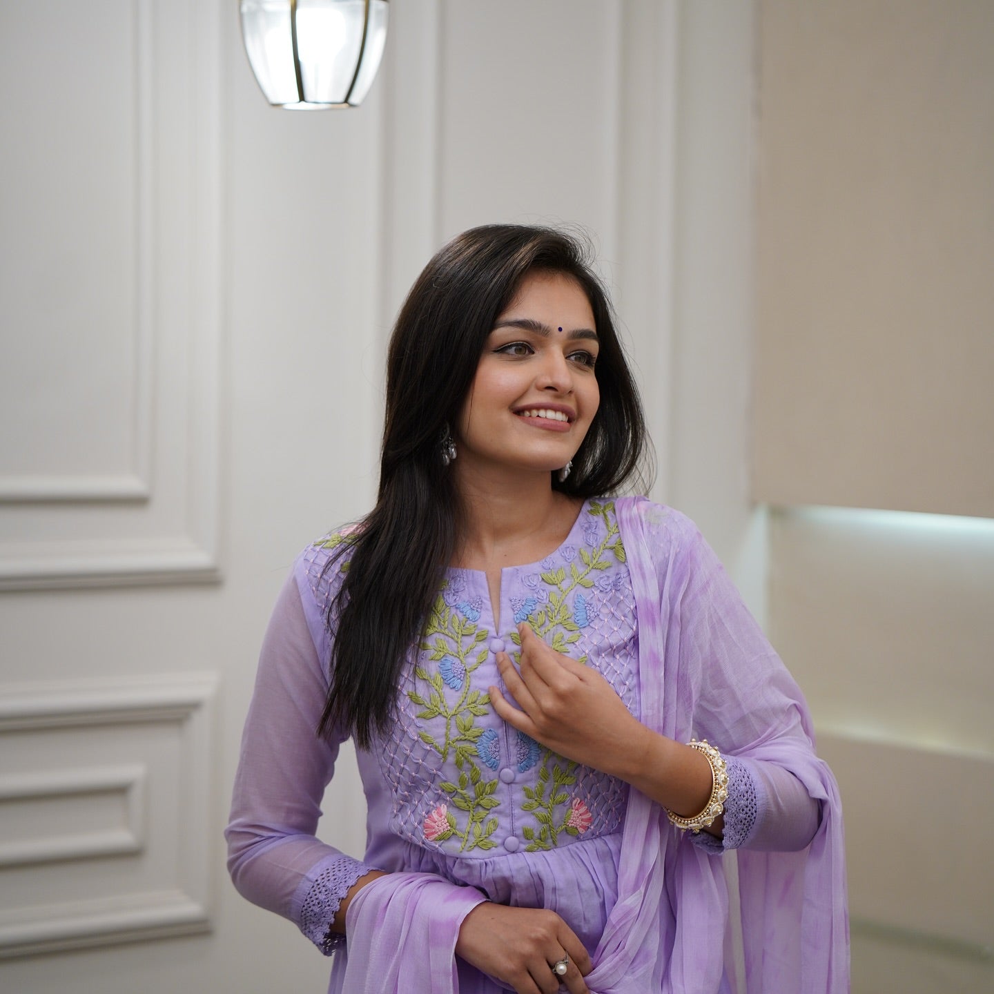 Aavika - A modern kurti infused with festive energy